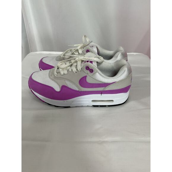 Nike Air Max 1 '87 White Sneaker Size 8.5 - Picture 3 of 5